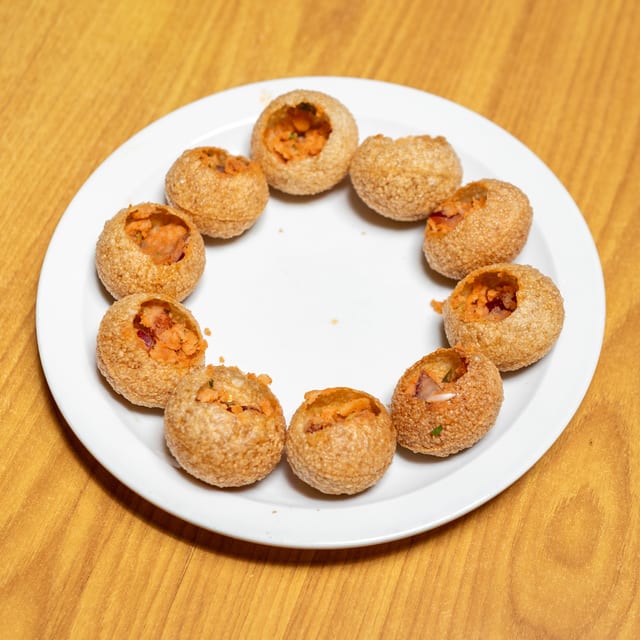 Chaat Pani Puri.