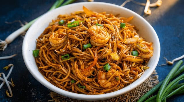 Shrimp Chowmein.