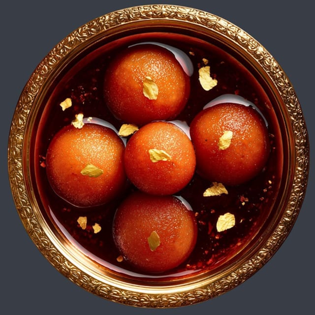 Gulab Jamun.