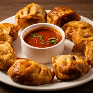 Mutton Fried Momo