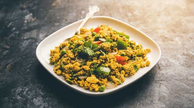 Paneer Bhurji.