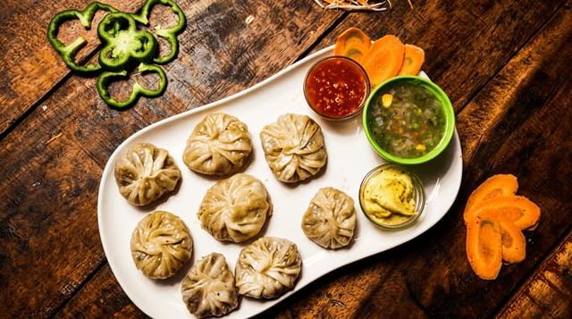 Mutton Kothey Momo.