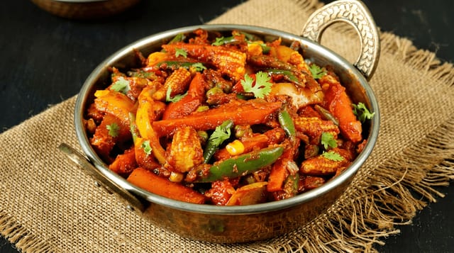 Veg Jalfrezi.