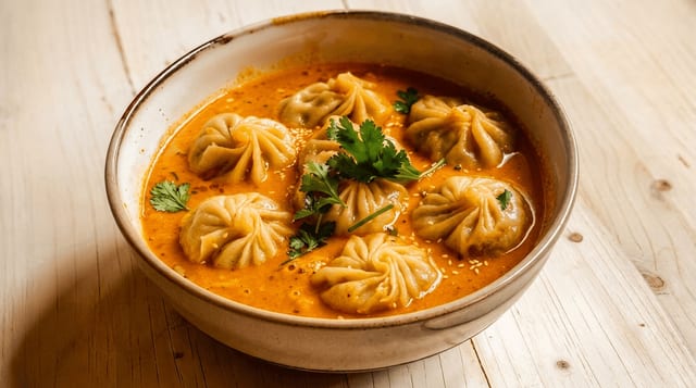 Nimto Special Jhol Momo.