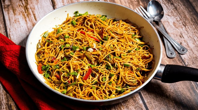 Veg Chowmein.