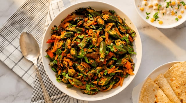 Bhindi Masala.