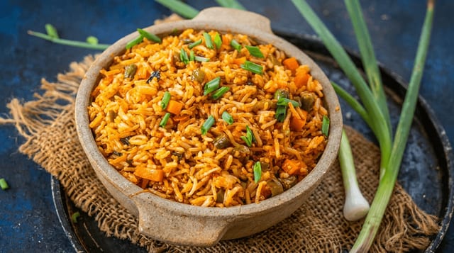 Schezwan Fried Rice.