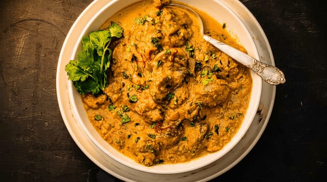 Chicken Mughlai Mushroom.