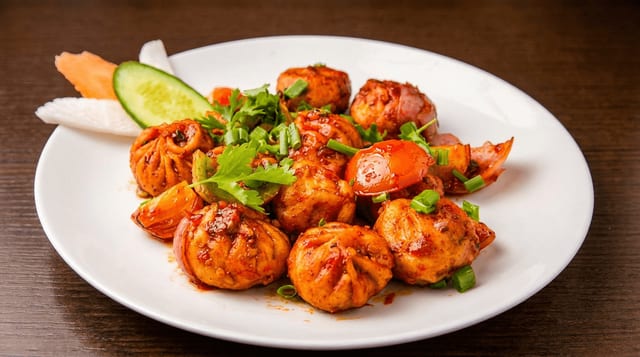 Buff Chilli Momo.