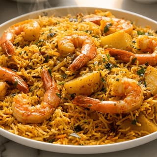 Shrimp Biryani