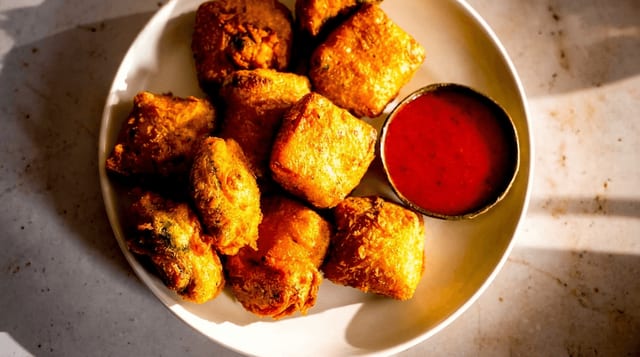 Paneer Pakoda.