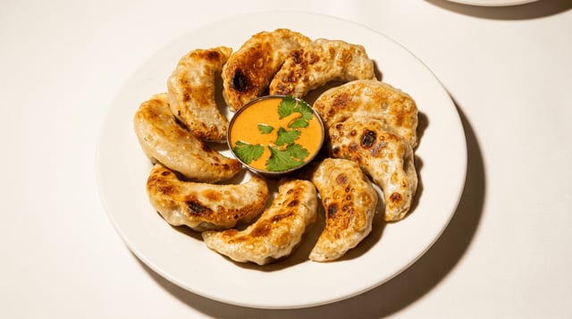 Veg Kothey Momo.