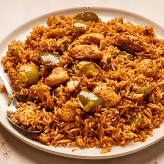 Schezwan Chicken Fried Rice