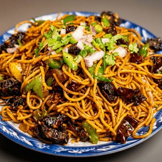 Buff Sukuti Chowmein