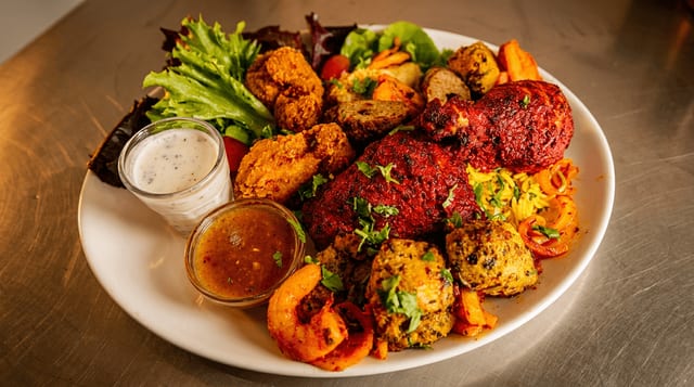 Tandoori Mixed Grill.