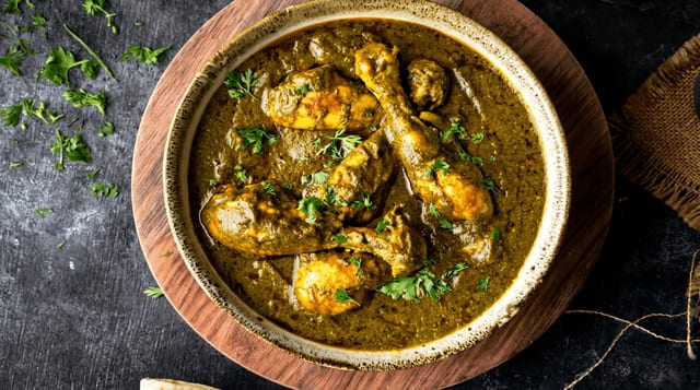 Chicken Saag.
