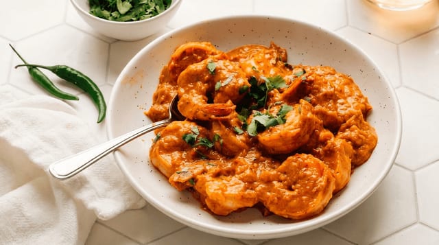 Shrimp Korma.