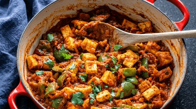 Paneer Kadai.