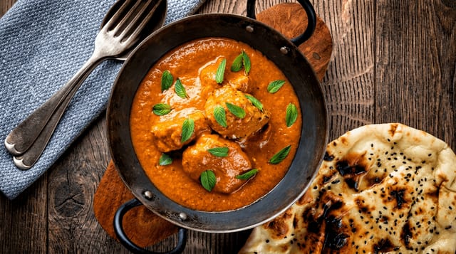 Lamb Tikka Masala.