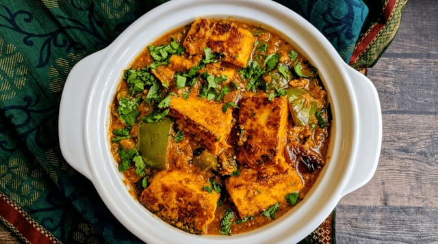 Paneer Tikka Masala.