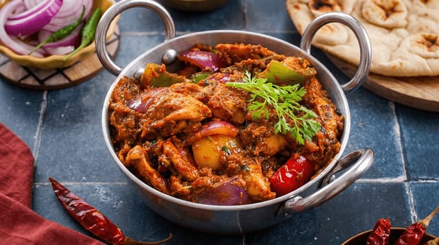 Chicken Kadai.