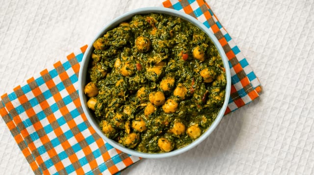 Chana Saag.