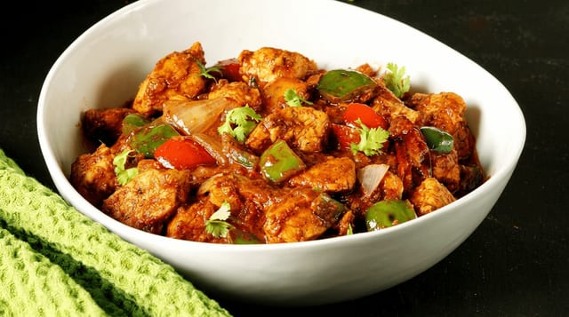 Chicken Jalfrezi.