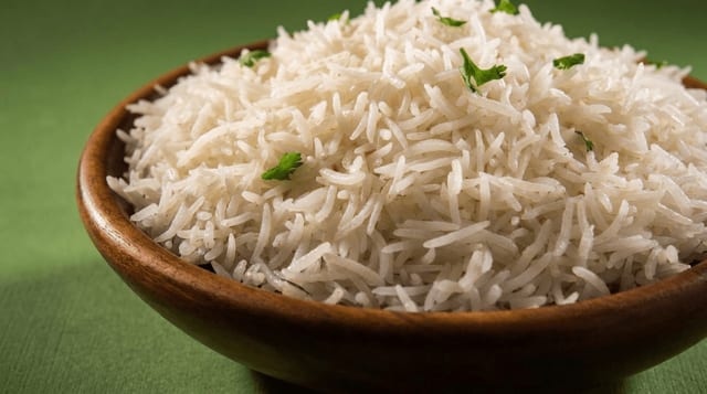 Plain Rice.